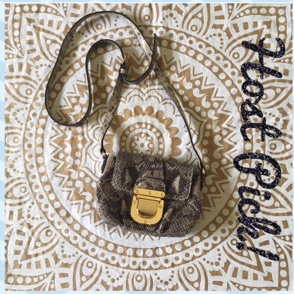 MICHAEL Michael Kors Handbags - ❗️SOLD ELSEWHERE❗️MK Snakeskin Crossbody